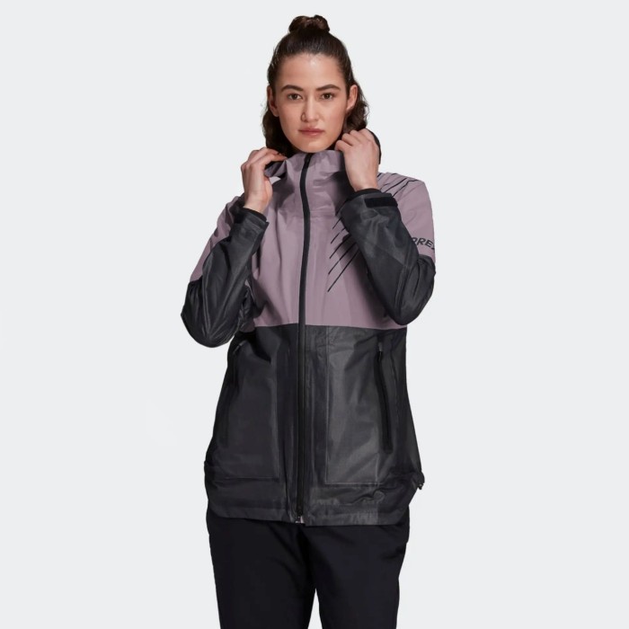 jaket adidas terrex wanita women cewek outdoor ultralight trail running hiking camping original