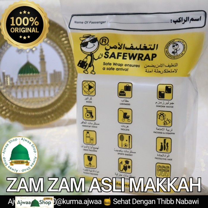 

Air Zam Zam 1 Liter Asli Makkah