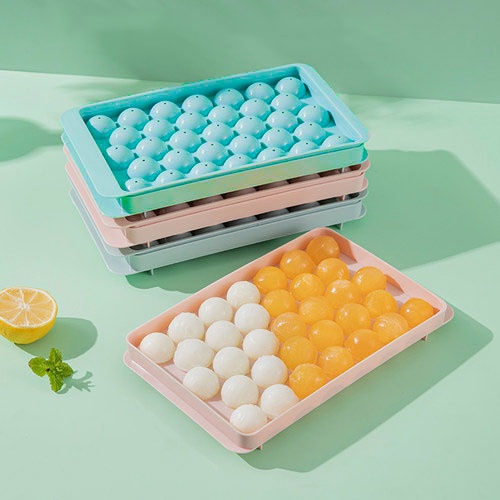 

KewLy Cetakan Es Batu Bulat 33 Grid Ice Cube Mold BPA Free Medium - KL07