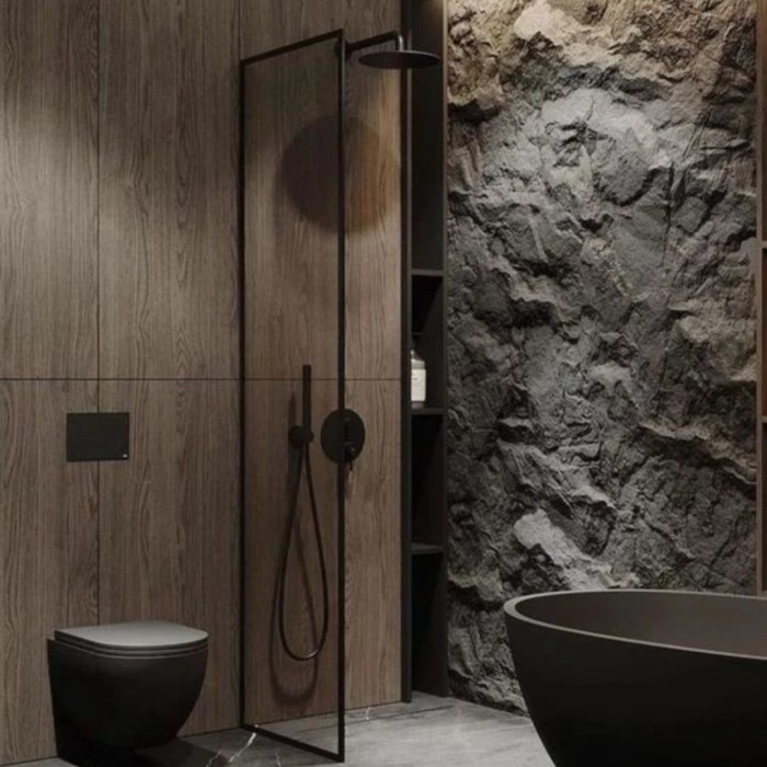 Pu Stone Wall Panel Dinding 3D
