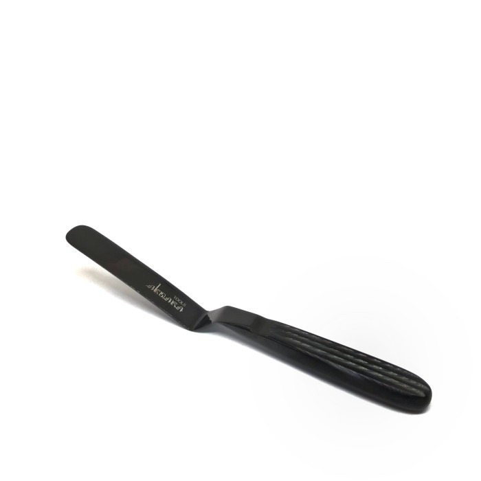 TERBARU Aksara Offset Spatula Black/Kitchen Spatula/Small Spatula/Palette