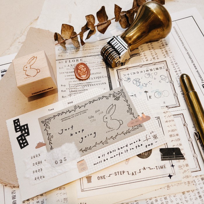 

Penspapersplanner Series IV Rubber Stamp