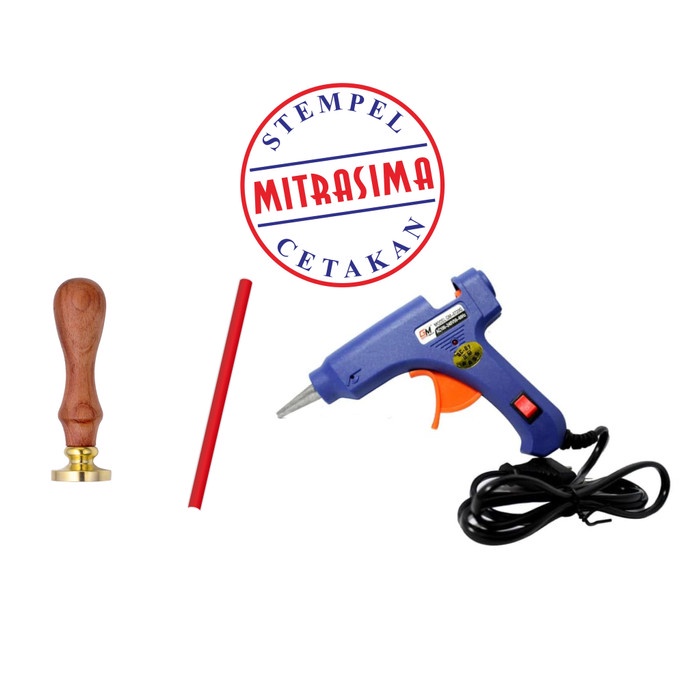 

wax stamp stempel lilin custom desain Paket lengkap