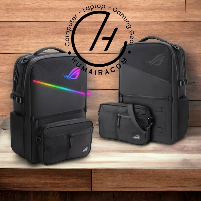 Tas Gaming Asus Rog Ranger Rgb Bp3703 Backpack Laptop Rog Original