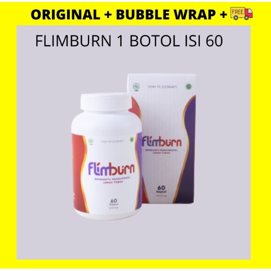 

FLIMBURN 1 BOTOL BPOM HALAL DIET FLIM BURN BY FLIMTY - FLIMBURN
