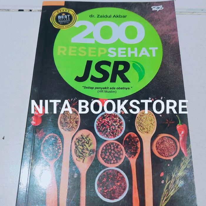 

PROMO! BUKU 200 RESEP SEHAT JSR HARD COVER FULL COLOUR