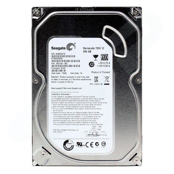 HDD INTERNAL SEAGATE 500GB