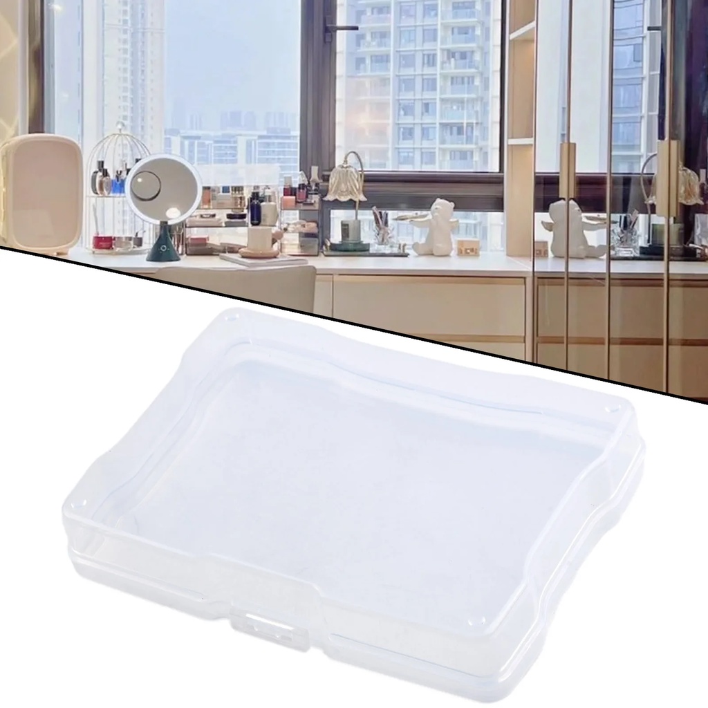 

Photo Storage Box Postcard Picture Album Photograph Organizer Jewelry Craft Container 17*12*3.1cm