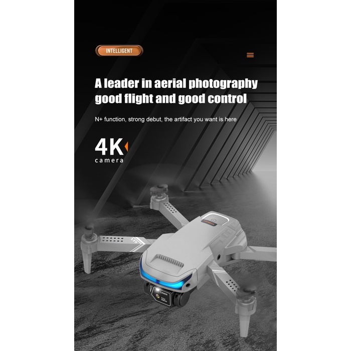 Drone Lipat Camera 4K Hd Xt9 Double Camera Free Bag Follow Flight