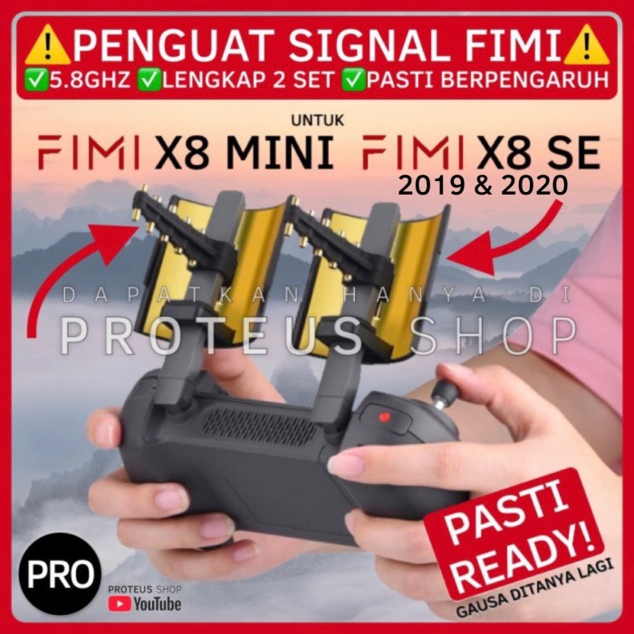 Penguat Sinyal Signal Booster Fimi X8 Mini Se Antena Yagi Antenna