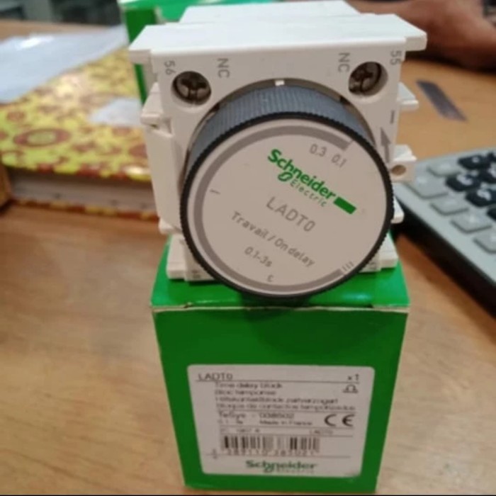 TIMER ON DELAY TIME LADT0 SCHNEIDER