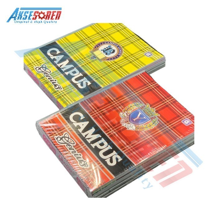 

Buku Tulis Campus Genius 42 Lembar [1 Pack/6 Buku] Boxy Kampus 1 Pak