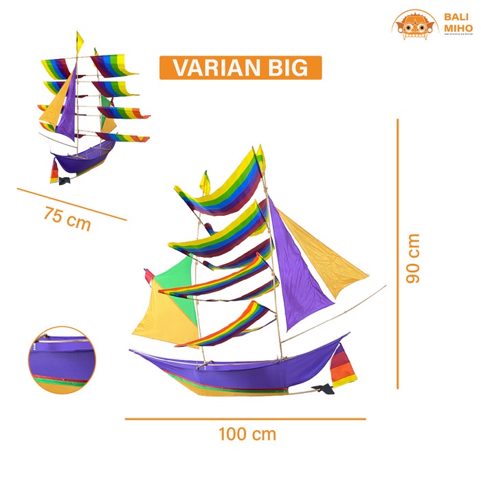 Layangan Kapal Laut - Layangan Perahu - Layangan Kapal - Layang Layang