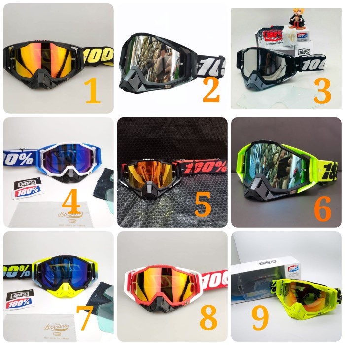 Kacamata Google Cross 100% Kacamata Google Adventure