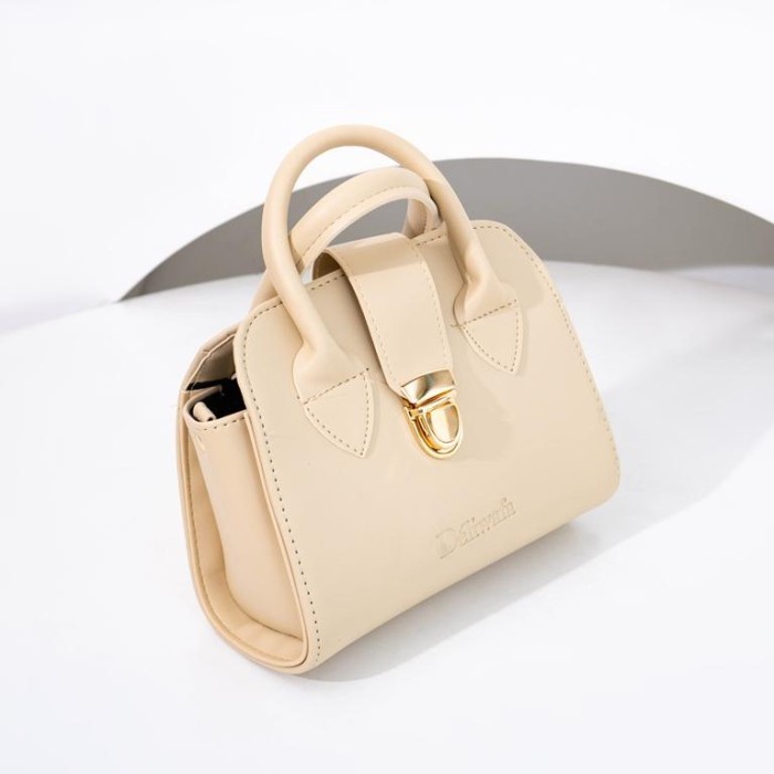 Tas wanita Deliwafa - [Tas Wanita] Victor Tas - Cream modern modern modern