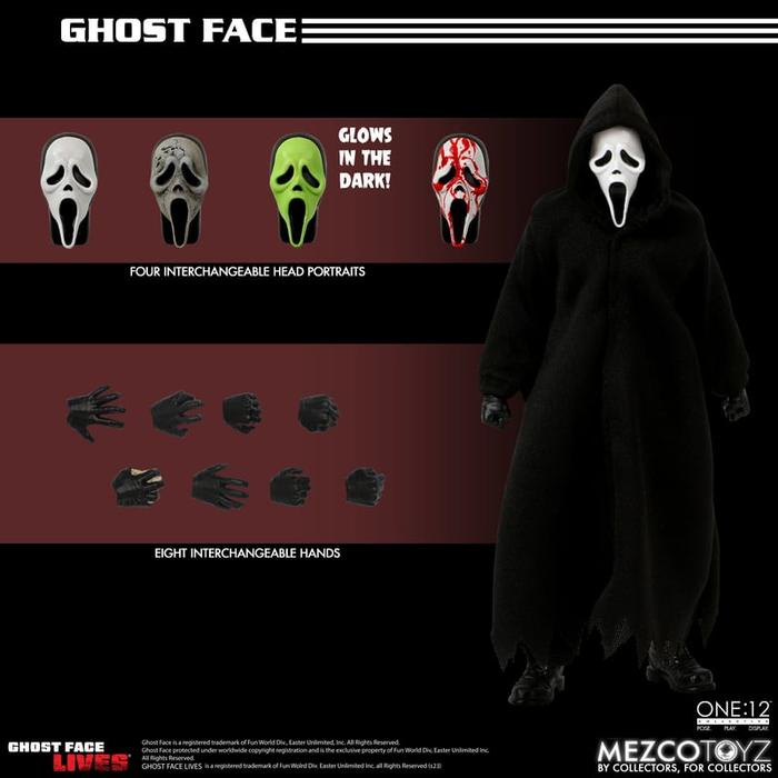 Mezco Toyz ONE:12 Collective Ghost Face