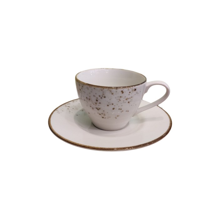Cangkir Kopi Teh Aesthetic Cappuccino Espresso Cup Keramik - Homeware