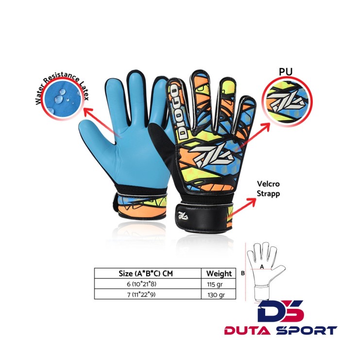 Sarung Tangan Kiper Glove Anak Quilmes Jr Diego