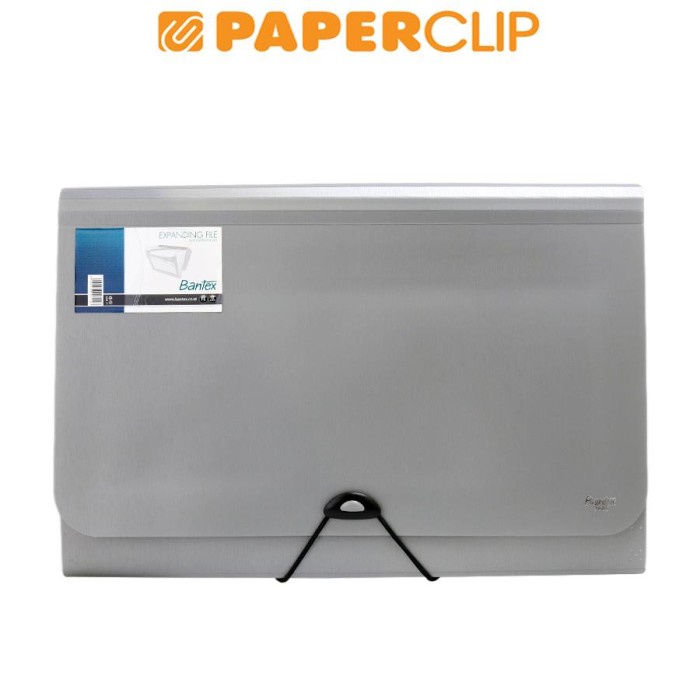 

EXPANDING FILE BANTEX 3602 FOLIO 17 SILVER Kode 1052