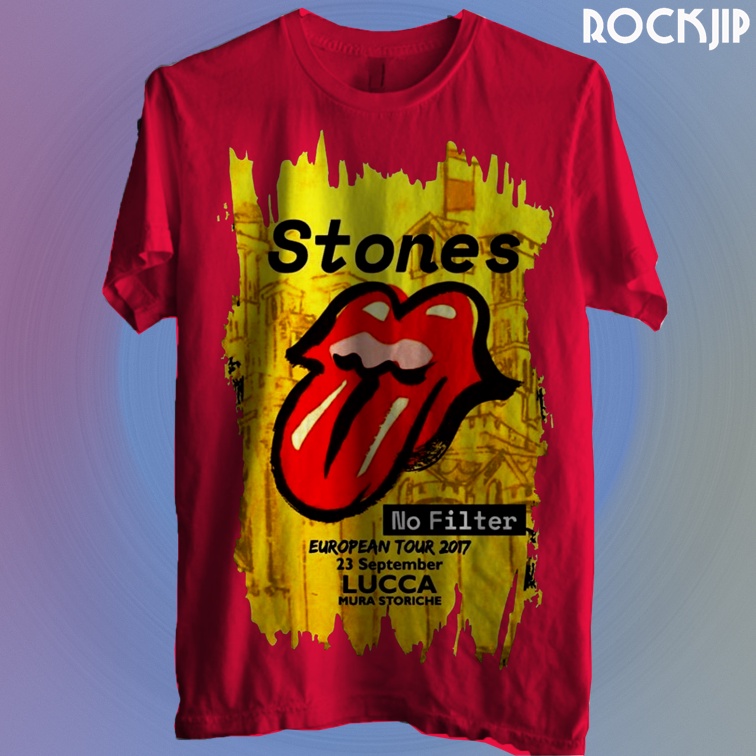 Grossir Kaos Baju Distro Musik Band Rock Punk Indie Metal Pria Wanita Original Second Rolling Stones
