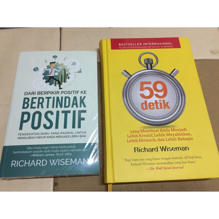 

HOT SALE! Paket Buku 59 Detik dan Bertindak Positif