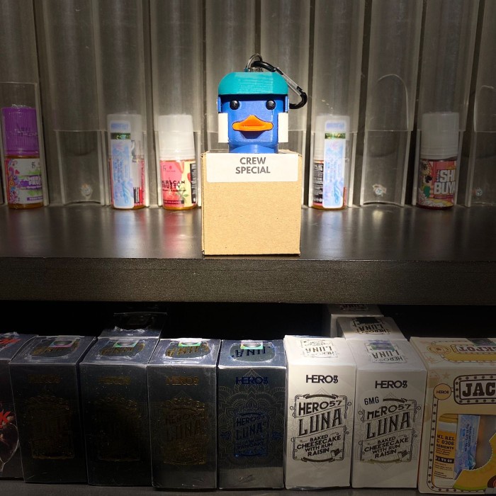 Capslock Ducky Edition 30ml by Hero57 / Gantungan Botol 30ml