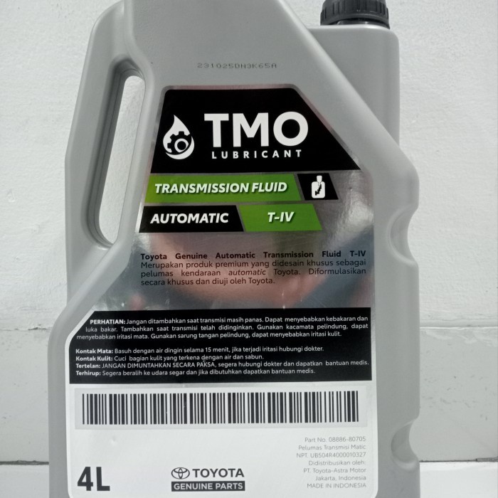 Toyota T Lv Tmo Buat Oli Matic Mobil Merk Toyota , Seperti Mobil Innov