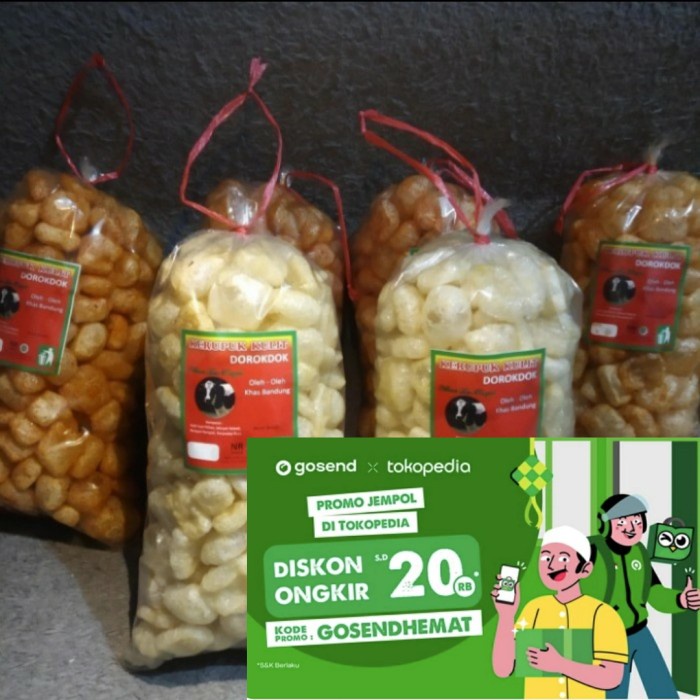 

Dorokdok Kerupuk Kulit Murah 250 Gr