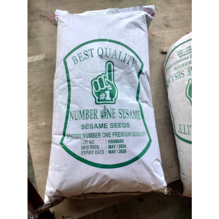 

Biji Wijen Number One 25kg sesame seeds 25kg