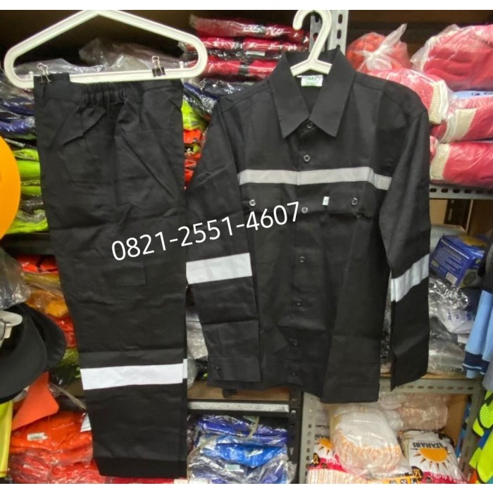 Wearpack Kerja / Setelan Baju Celana Putih / Wearpack Safety