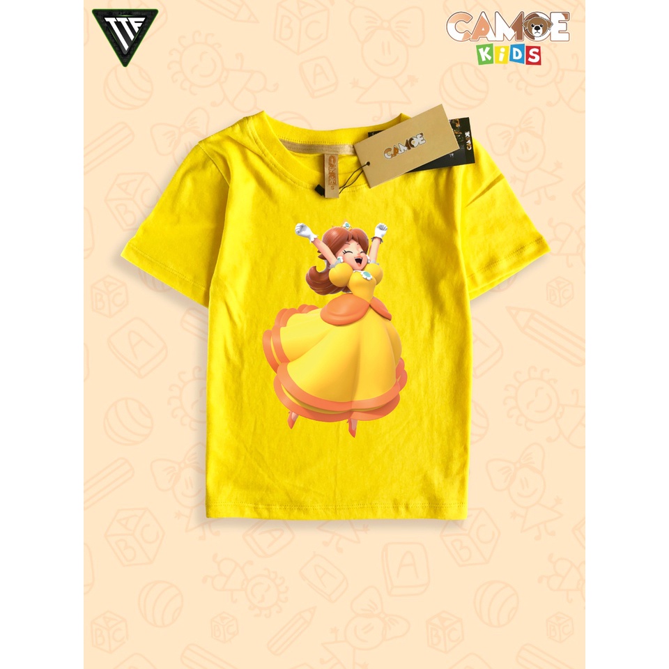 Kaos Anak KIDS Princess Daisy Super Mario Kart World Gaming