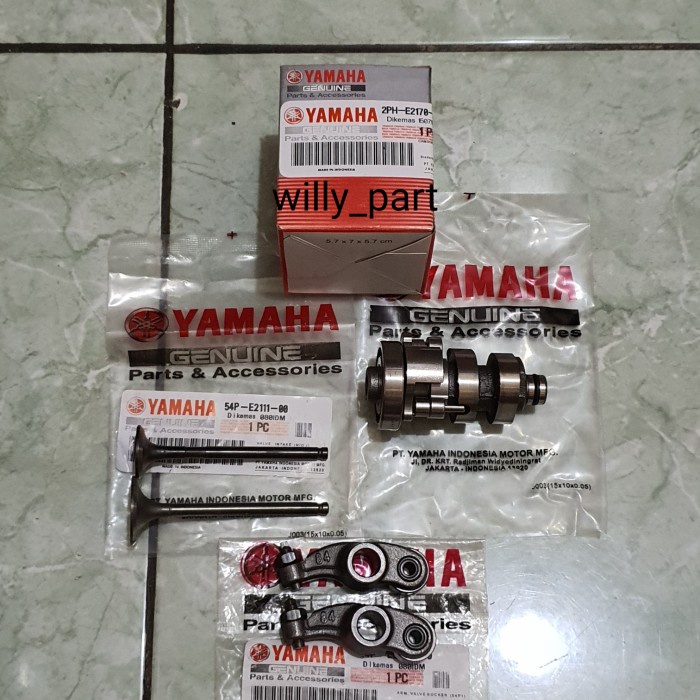 Menarik Noken As (Paket) + Pelatuk Klep + Payung Klep Mio M3