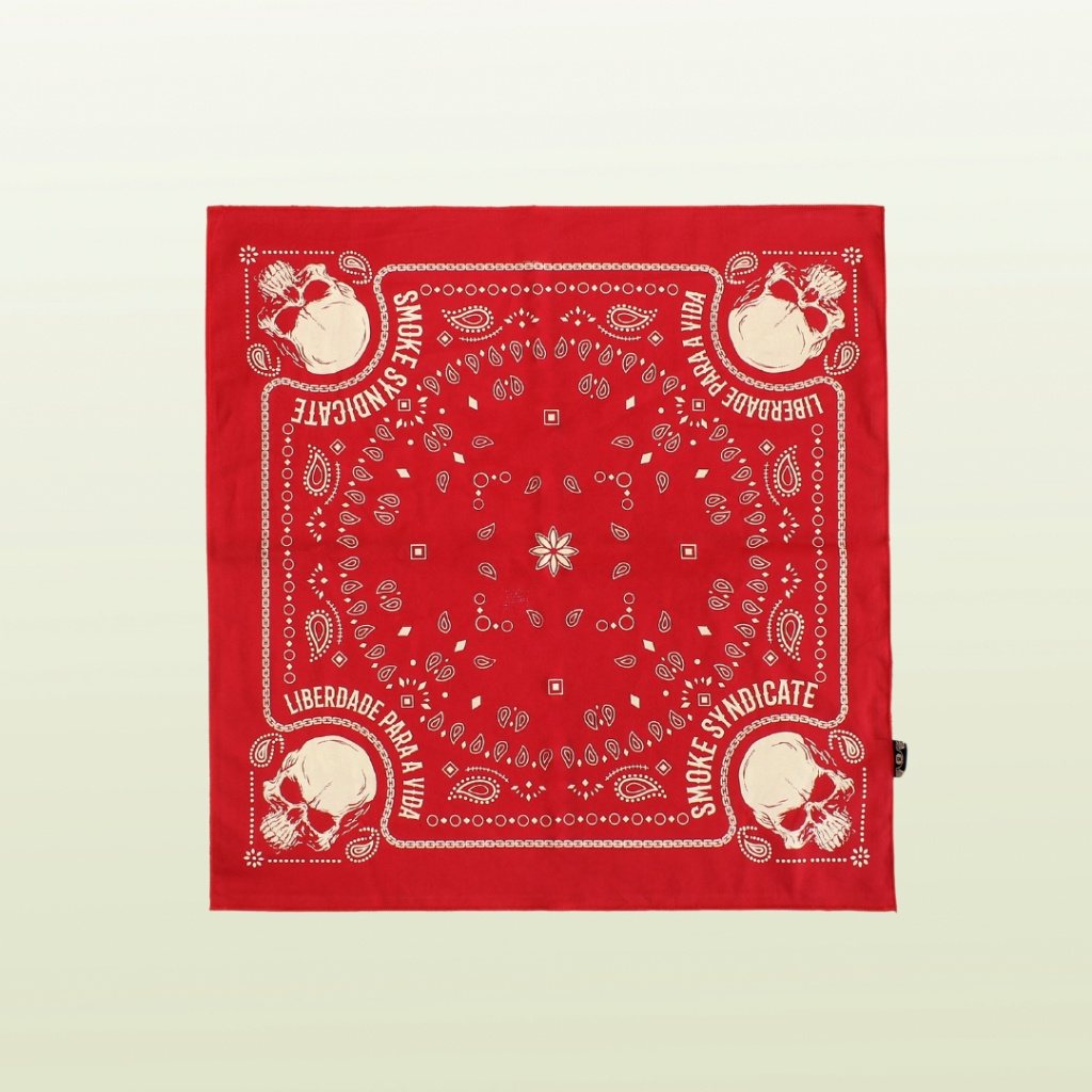 Smoke Bandana Bone - Red Buff
