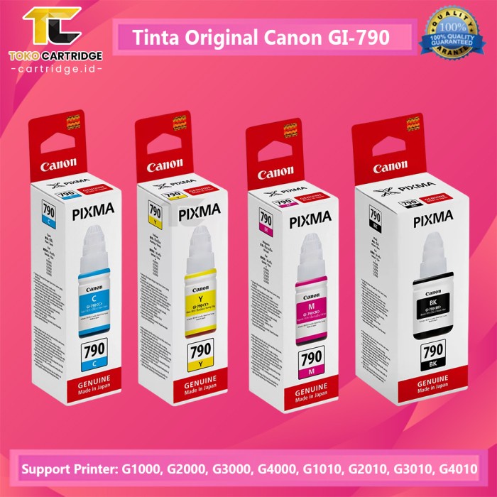 

Tinta Original Canon Gi790 Gi-790 Gi 790 Magenta G1000 G2000 G3000