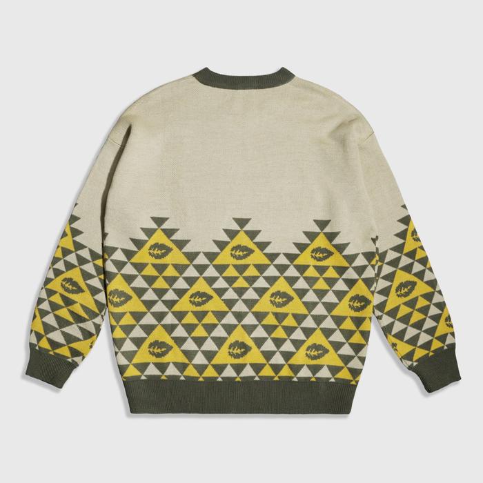 Leaf Magic Cream Knitwear Crewneck