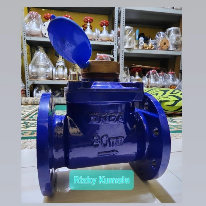 Water Meter ONDA 3" In / Flow Meter Onda DN 80 / Meteran Air ONDA