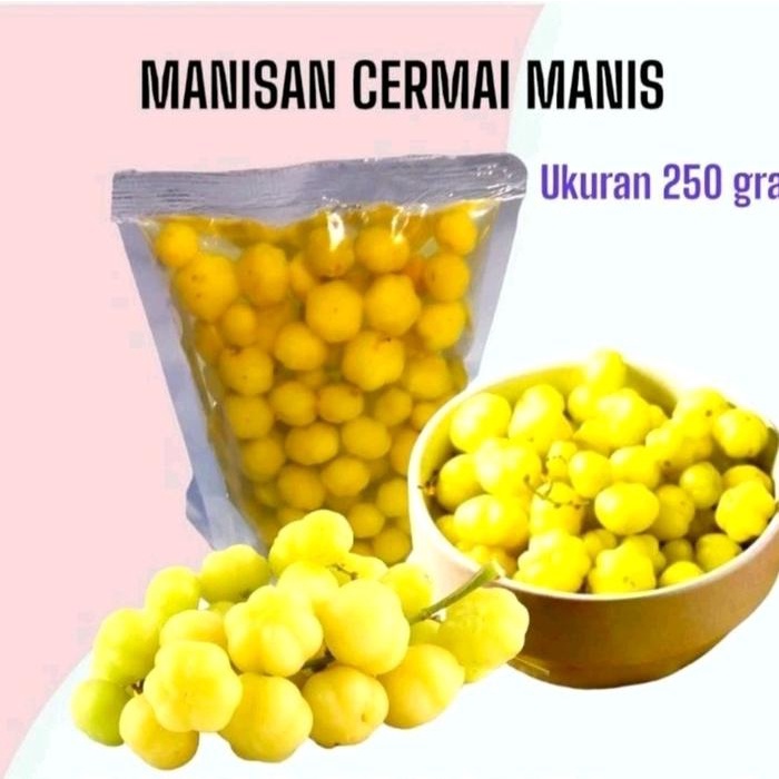 

Wdo - Cerme Cermei Cermey Cermay Cermai Original Dan Pedas Ukuran 250 Gram