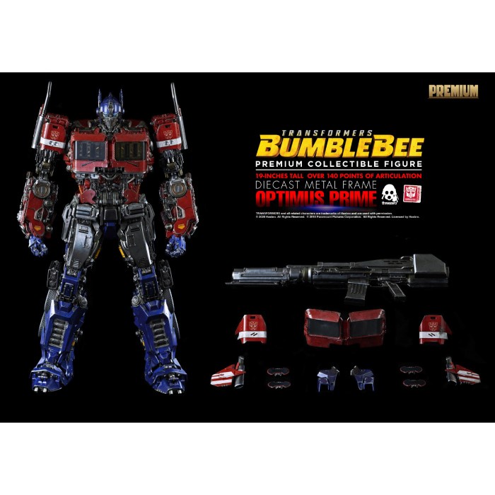 Threezero 3Z0162 Transformers Bumblebee Premium Optimus Prime