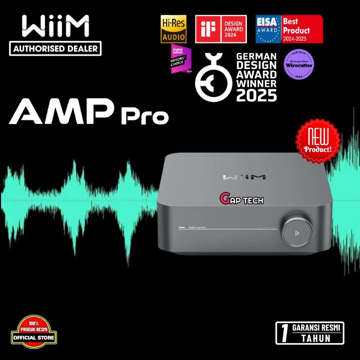 Wiim Amp Pro / Amplifier Pro Multiroom Streaming Amplifier Harga Promo