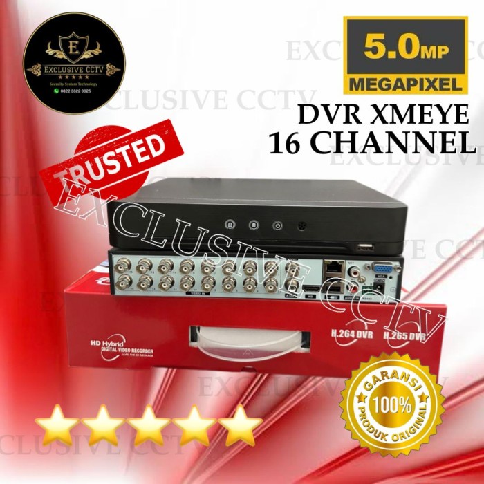 Dvr 16 xmeye 5mp 2560p Hybrid DVR 16annel Xmeye Turbo HD DVR 16