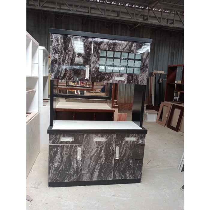 LEMARI SAYUR/RAK PIRING 2 PINTU NIMALIS HPL Bisa SPK-