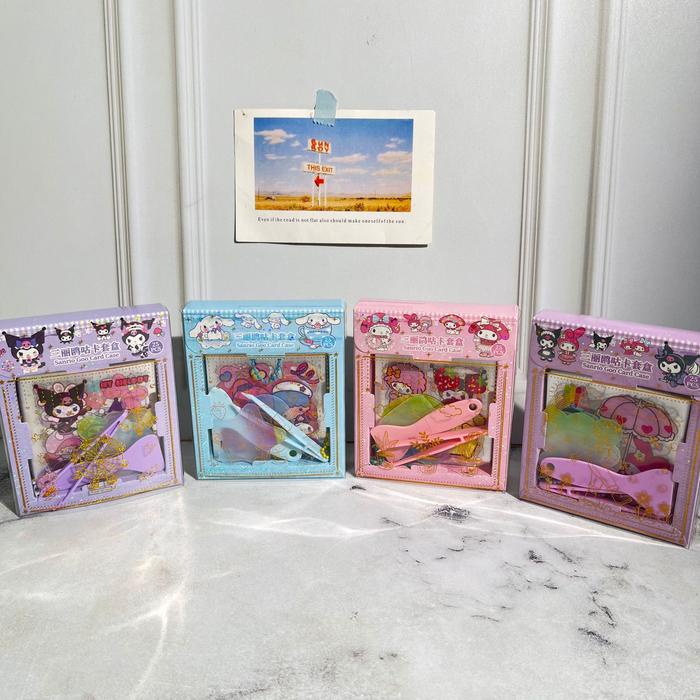 

Sticker Set Box Sanrio Cyw Bonus Perata Dan Alat Capitan Sticker Scrapbook Journaling Lucu Termurah
