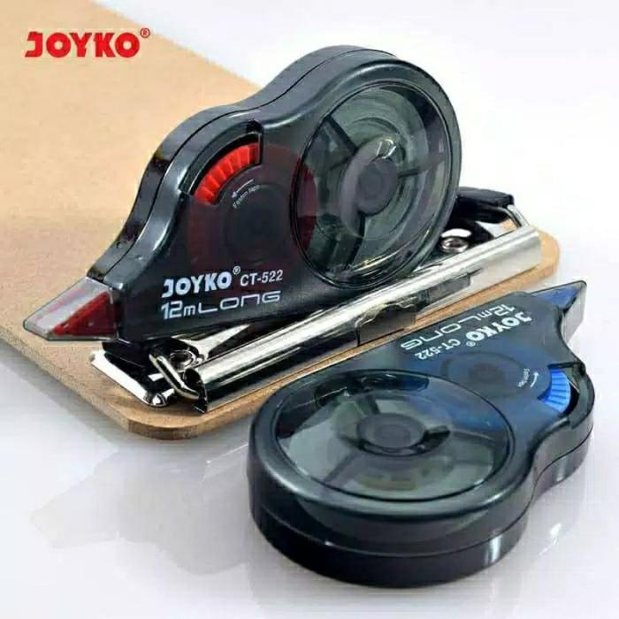 

Joyko Ct-522 Correction Tape Pita Koreksi Kertas 12M X 5Mm - Kantor, Alat