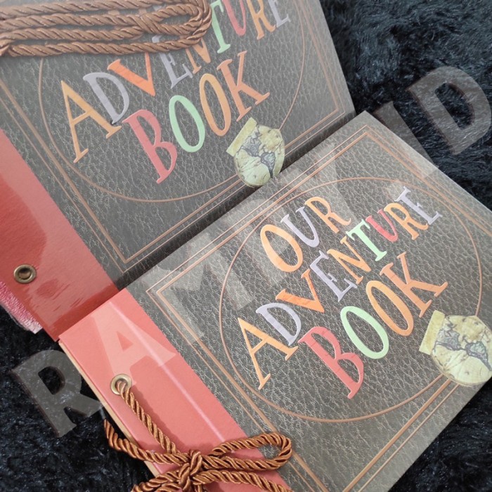 READY Scrapbook Our Adventure Book Film UP Album Foto
