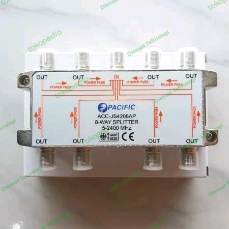 Splitter Spliter 8 way Pacific Satellite