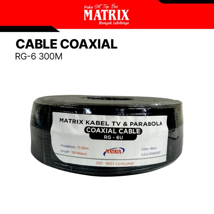 TERLARIS MATRIX KABEL RG-6U 300 METER