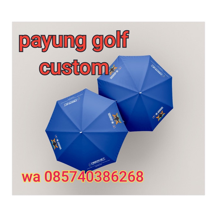 payung custom golf/payung custom/payung promosi/payung souvenir/payung