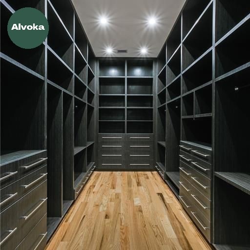 Lemari Wardrobe Tas dan Sepatu Custom by Alvoka Interior