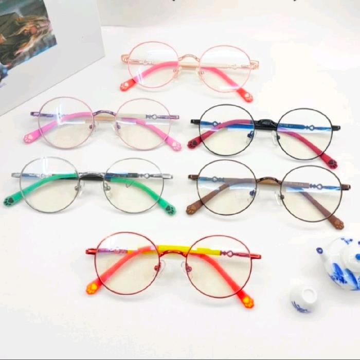 COBA KACAMATA ANAK WANITA PRIA MINUS PLUS RADIASI PEREMPUAN FASHION ASZ