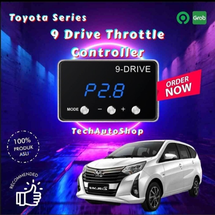 9 Drive Throttle Controller Toyota Calya Series Remap Piggyback 9Drive